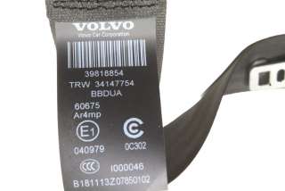 Ремень безопасности задний левый Volvo XC60 1 2013г. 39818854 , art11947506 - Фото 4