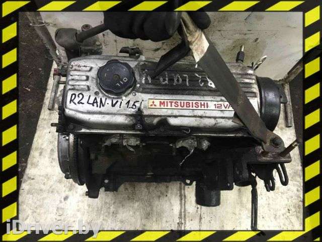 Двигатель  Mitsubishi Lancer 6 1.5  Бензин, 1990г.   - Фото 1