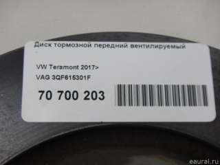 5QM615601A VAG Диск тормозной задний Volkswagen Passat B6 Арт E70700203, вид 9