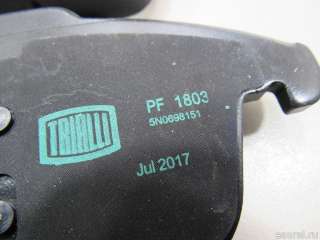 PF1803 Trialli Колодки тормозные передние к-кт Volkswagen Tiguan 1 Арт E80801815, вид 4