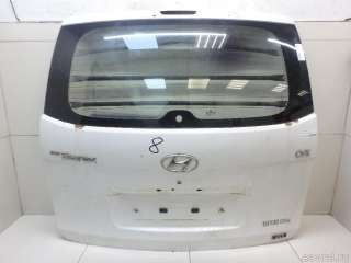 Дверь багажника со стеклом Hyundai H1 2 2009г.  - Фото 2