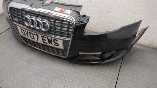 Решетка радиатора Audi A4 B7 2007г.  - Фото 4