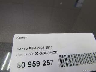 Капот Honda Pilot 2 2010г. 60100SZAA90ZZ Honda - Фото 9