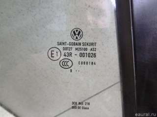 Стекло двери задней правой (форточка) Volkswagen Passat CC 2010г. 3C8839614H VAG - Фото 2