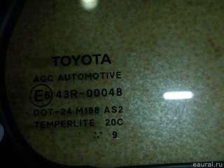 Стекло двери задней правой (форточка) Toyota Avensis 3 2011г. 6812305100 Toyota - Фото 3