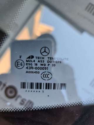 Стекло кузовное боковое правое Mercedes ML W164 2011г.  - Фото 2