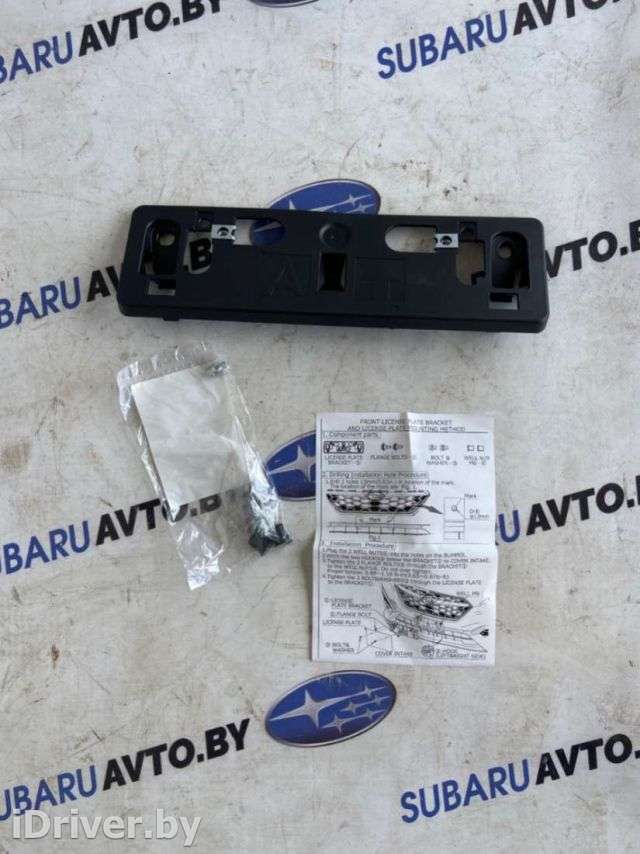 Площадка гос номера (рамка) Subaru WRX VB 2023г.  - Фото 1
