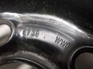 Диск колесный железо к Seat Ibiza 4 6R0601027L - Фото 5