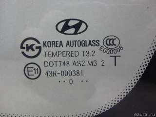 Стекло кузовное глухое правое Hyundai i30 FD 2009г. 878202R400 Hyundai-Kia - Фото 2