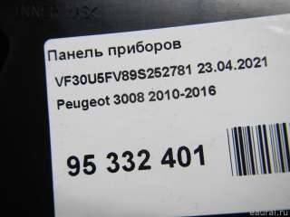 Панель приборов Peugeot 3008 1 2012г. 6103Y1 Citroen-Peugeot - Фото 9